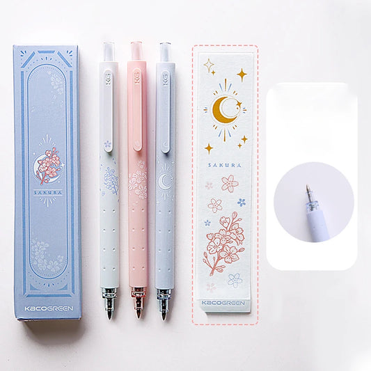 Kawaii Sakura Gel Pen Set