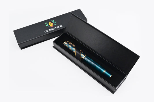 Nebula Royal Peacock Fountain Pen in a Box