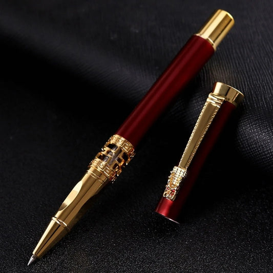 Elegant Brass Rollerball Pen