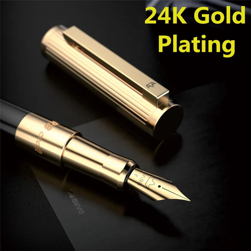 Luxury 24K Gold Plated Fountain Pen