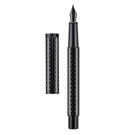 Sleek Carbon Fiber Fountain Pen