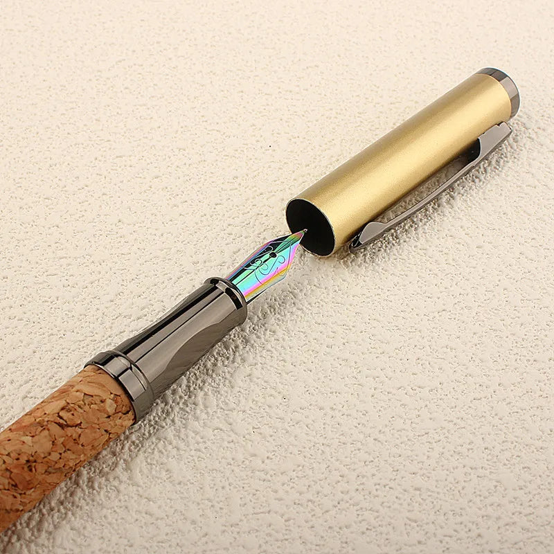 Premium Metal and Wood Fountain Pen