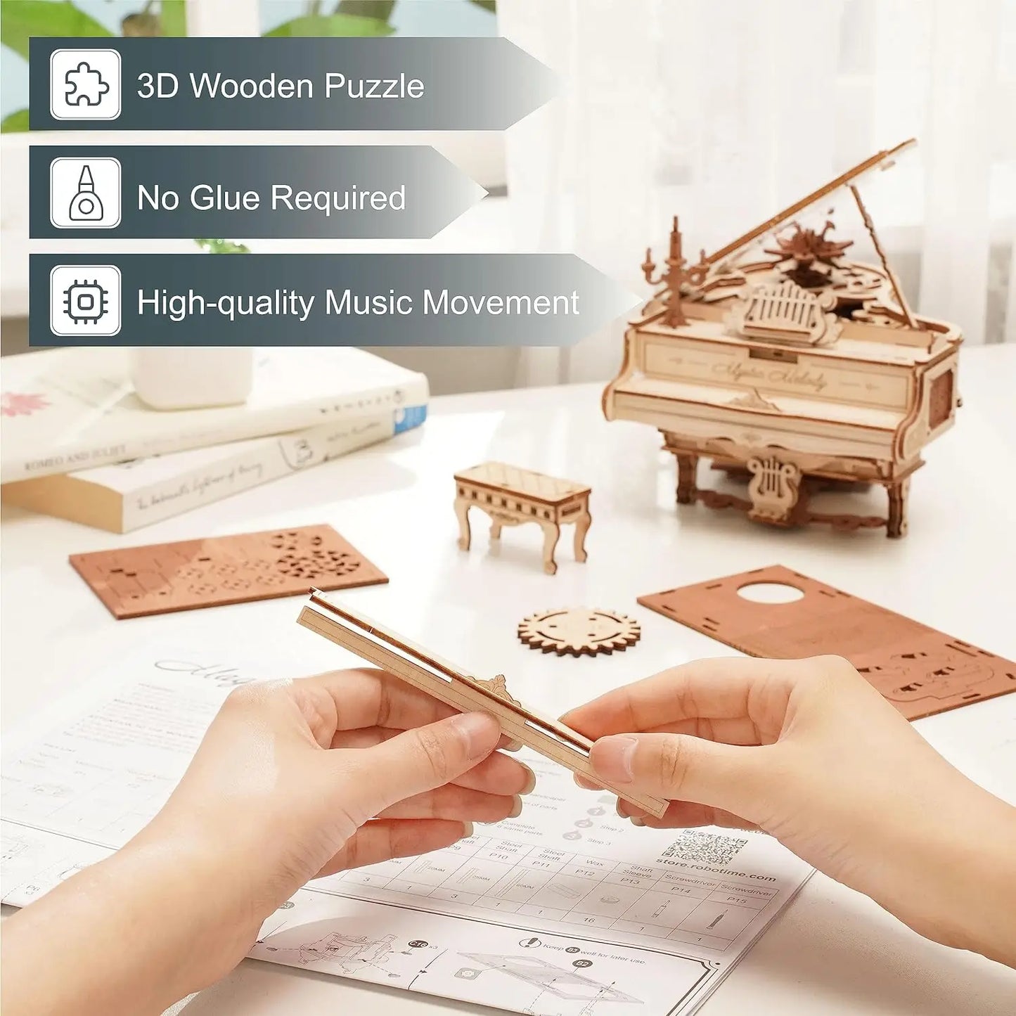 Magic Piano 3D Puzzle