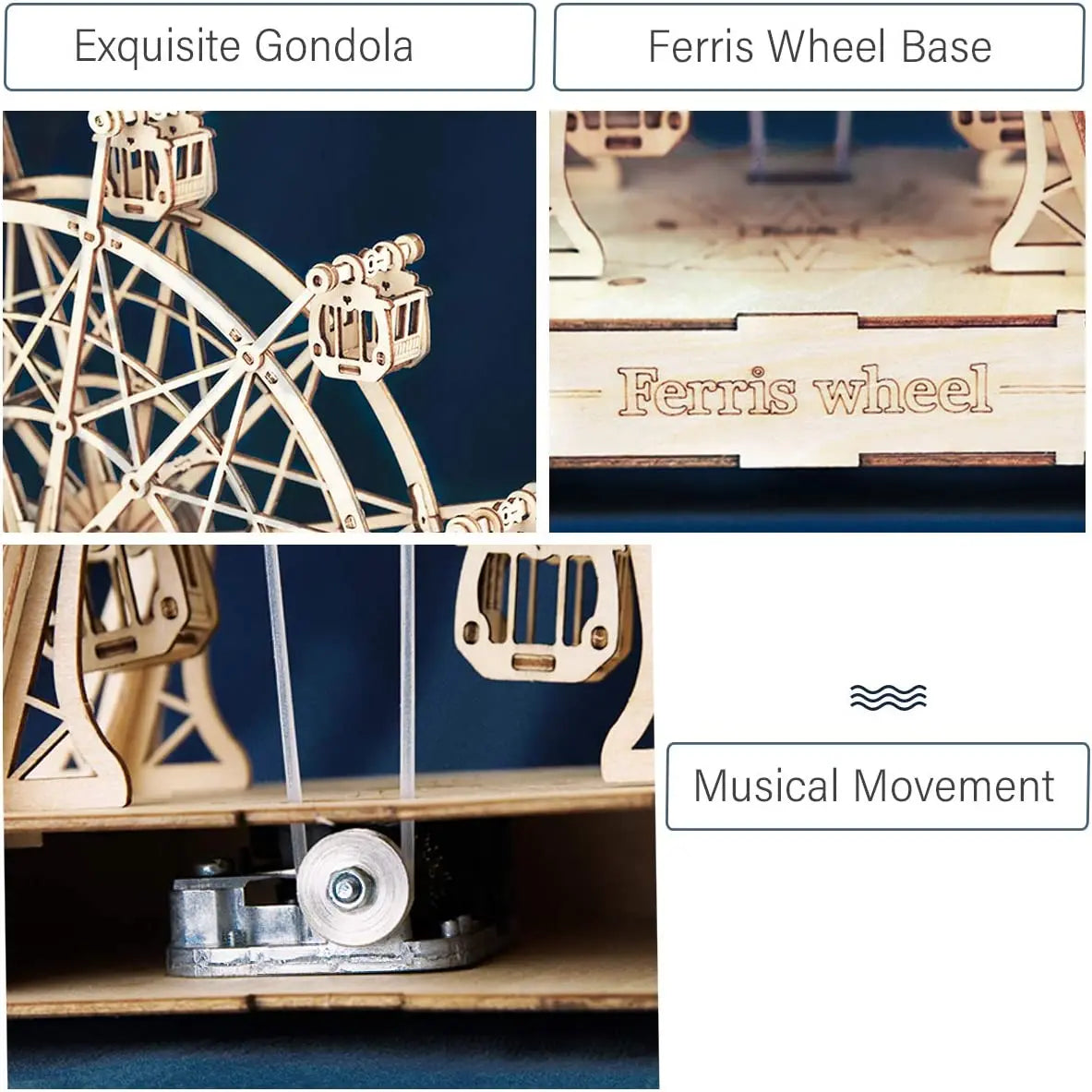 Grand Voyager 3D Ferris Wheel Model Kit