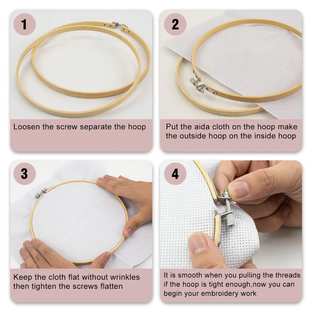 Bamboo Embroidery Starter Kit