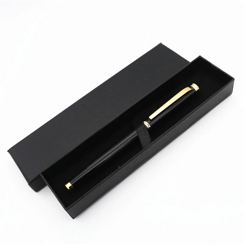 Golden Finesse Fountain Pen - Elegant Gift Set