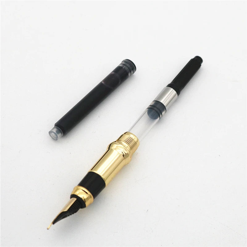 Golden Finesse Fountain Pen - Elegant Gift Set