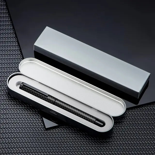 Sleek Carbon Fiber Fountain Pen