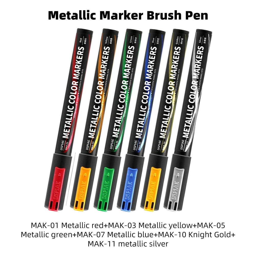 Super Metallic Marker Brush Pen