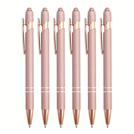 Rose Gold Ballpoint & Stylus Pen Set