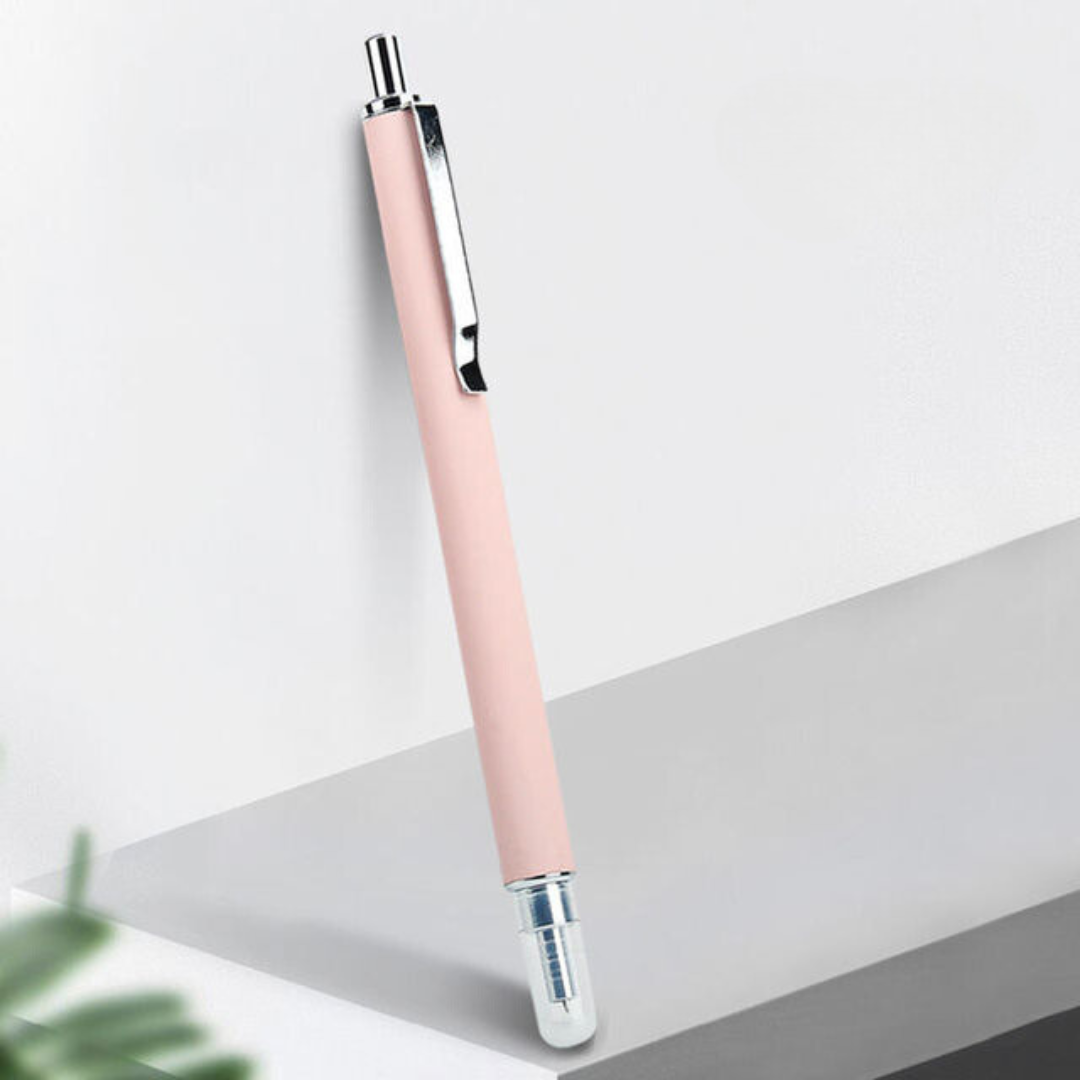 Nebula Grande Retractable Fountain Pen, Color - Pink