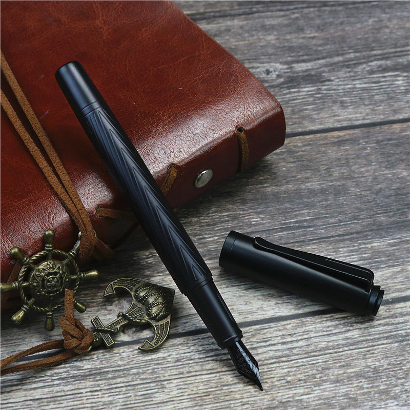 Baoer Leopard Fountain Pen - Too Shiny For Ya