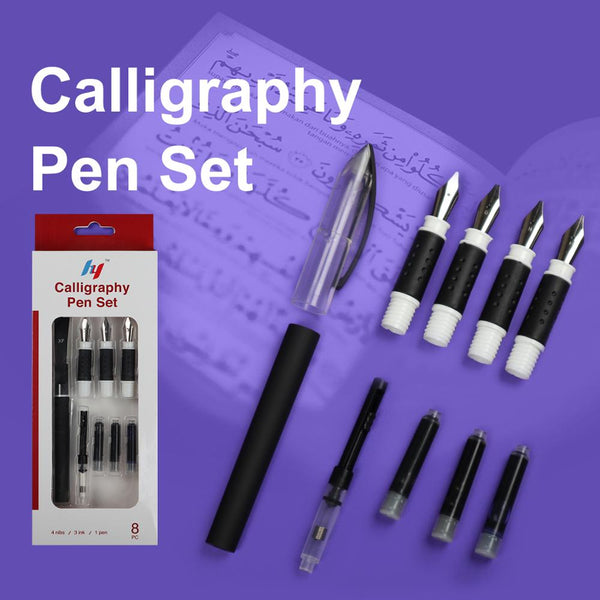 Urhomefull Calligraphy Fountain Pens Set - 8 Calligraphy Pens 40 Ink C —  CHIMIYA