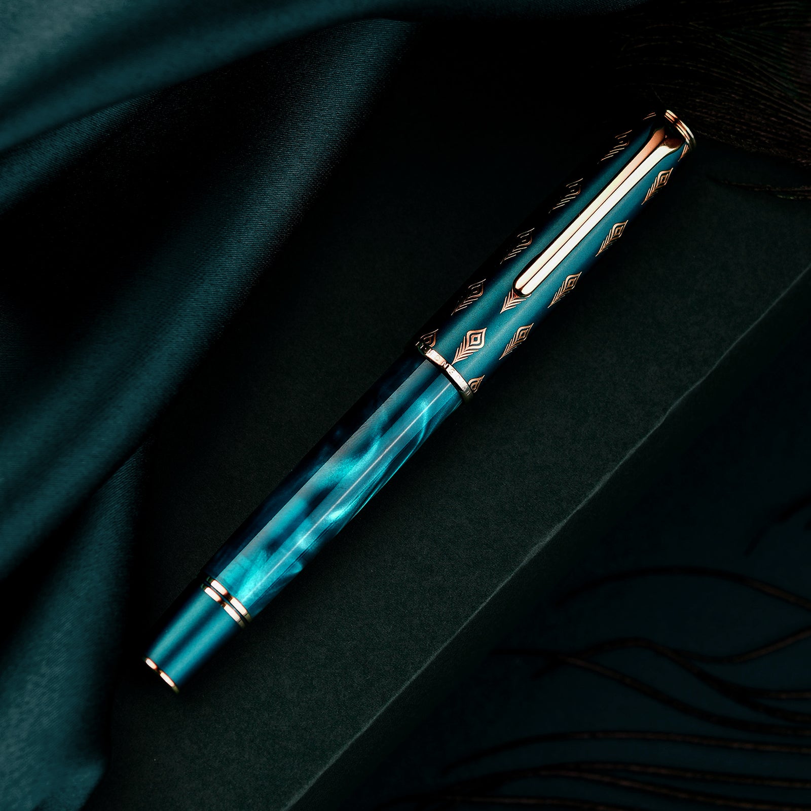 Nebula Prism Fountain Pen - Too Shiny For Ya